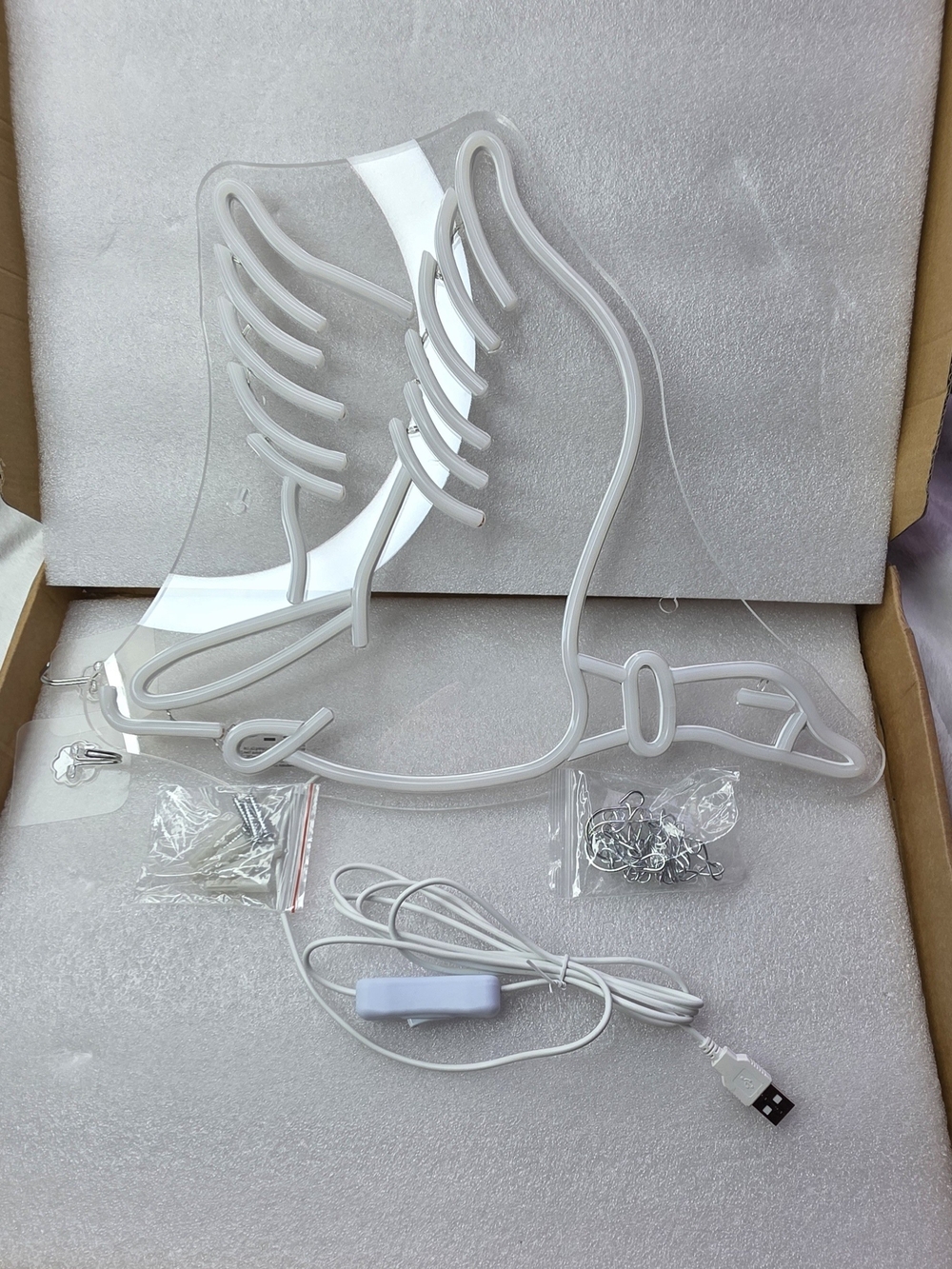 Neon Flying Duck Wall Sign - Multicolor - Picture 4 of 5